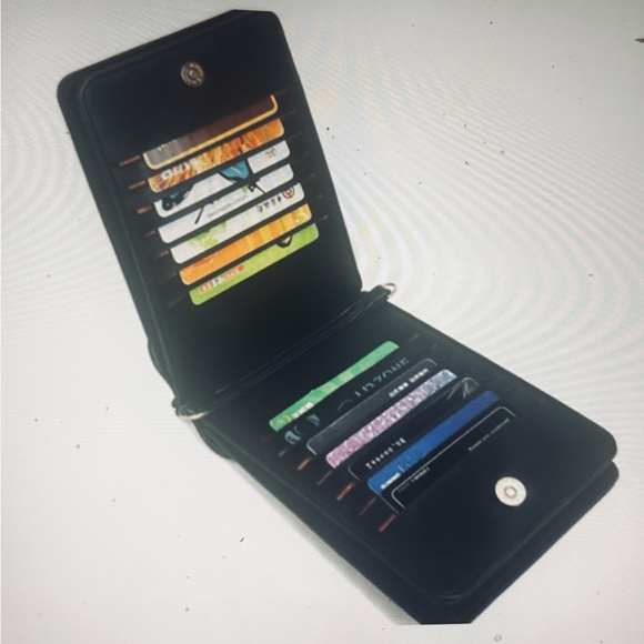 Phone Crossbody Bag in Black - Picture 3 of 6